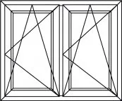 Esquema oscilo-batiente F